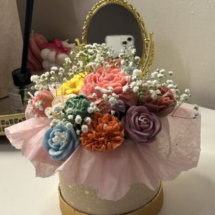 Candles Bouquet Colorful candle bouquet Medium Size