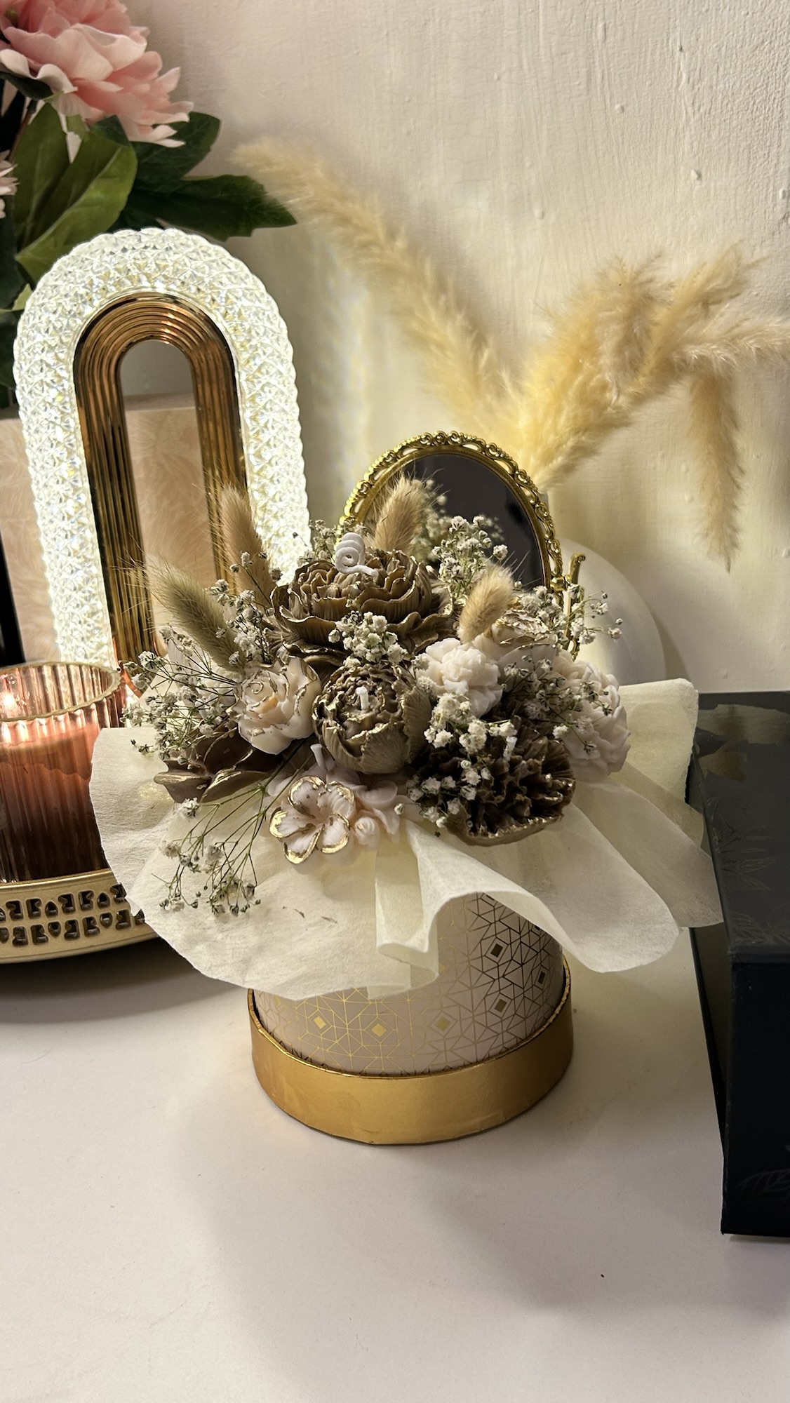 Center Coffee Table Candle Bouquet medium size Center Coffee Table Candle Bouquet medium size