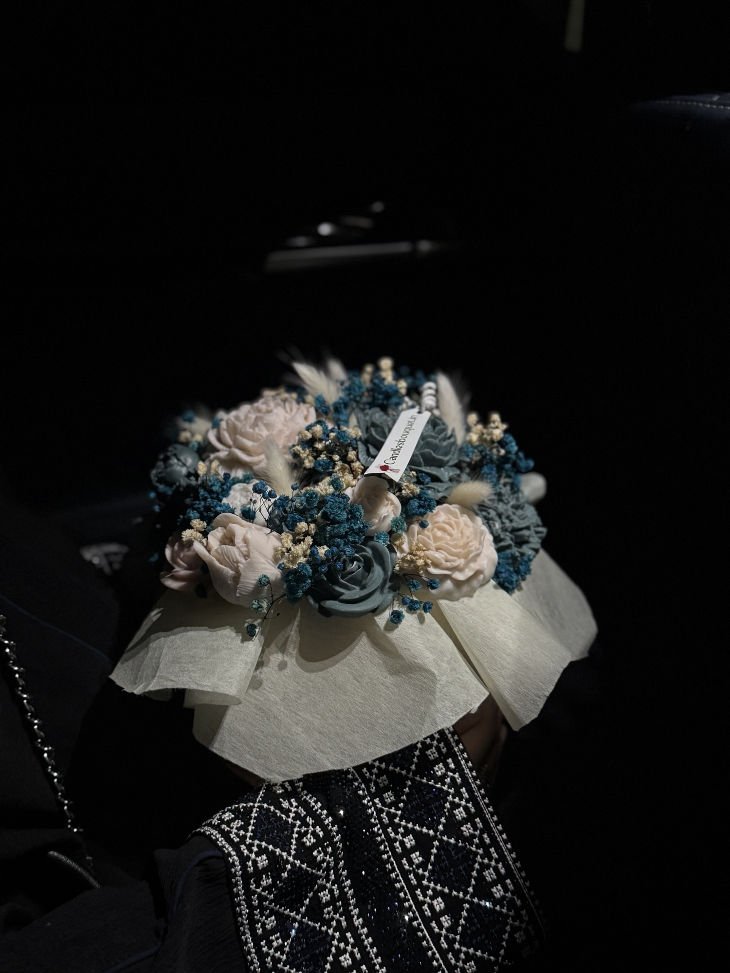 img_5861.jpg Arabic Gucci Flora Candle Bouquet (Large Size) - Image 4