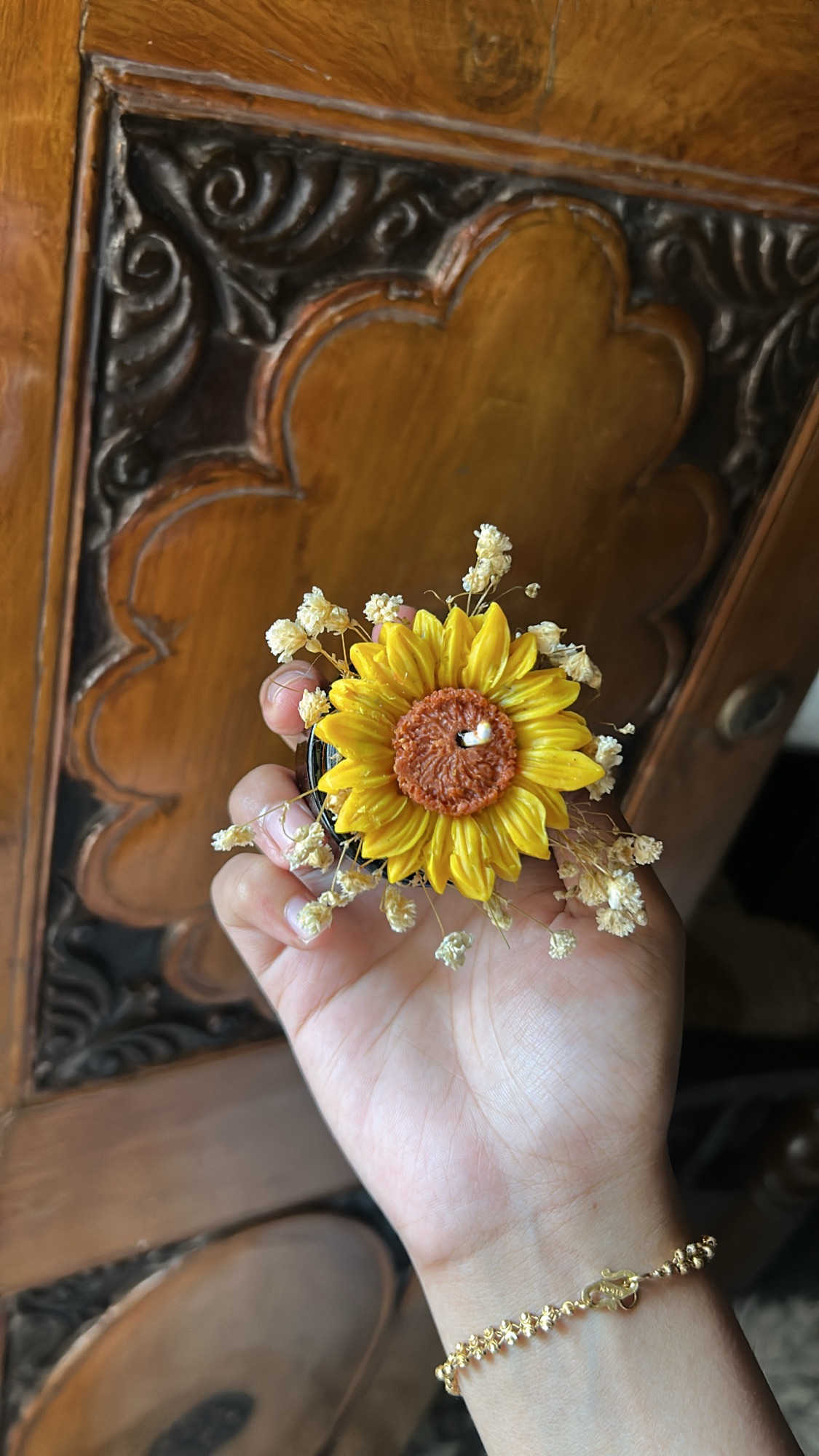 Event gifting mini candle bouquet (Sunflower candle) Event gifting mini candle bouquet (Sunflower candle)